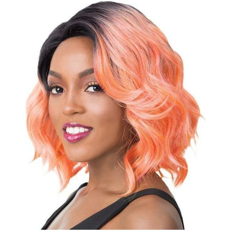 It's A Wig! Synthetic Swiss Lace Front Wig – Glanage