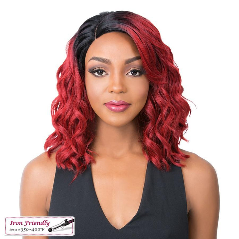 It's A Wig! Soft & Silky Synthetic Swiss Lace Front Wig – Oligo