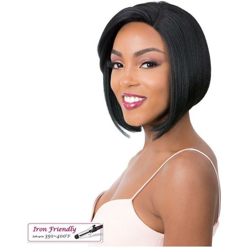 It's A Wig! Soft & Silky Synthetic Swiss Lace Front Wig – Zody