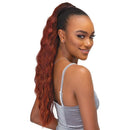 Janet Collection Synthetic Noir Everytime Drawstring Ponytail – Banana