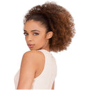 Janet Collection Synthetic Noir Everytime Drawstring Ponytail – Afro Coily String