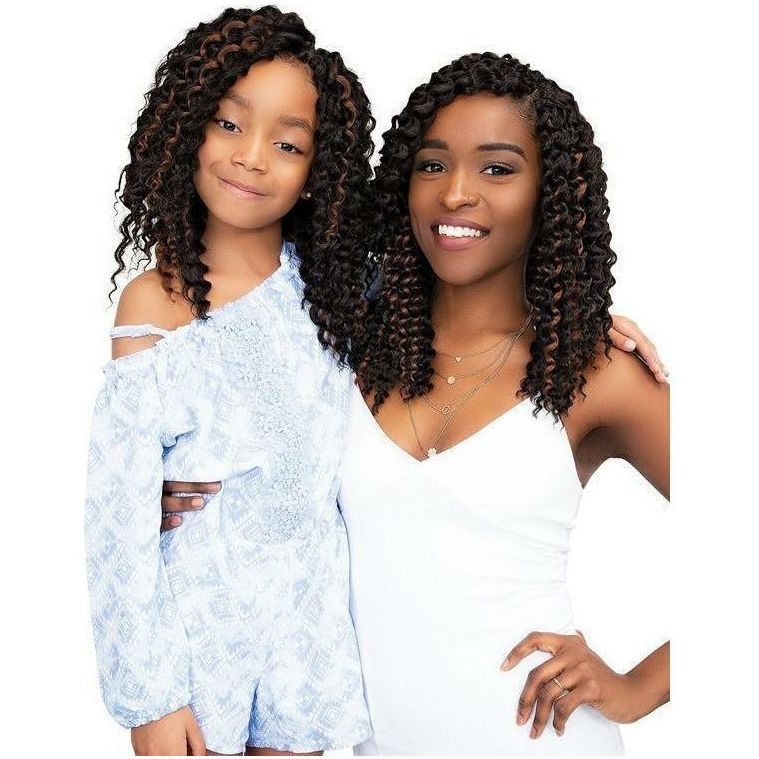 Janet Collection Chic 'N Curly Synthetic Braids – 3X Brazilian 10"