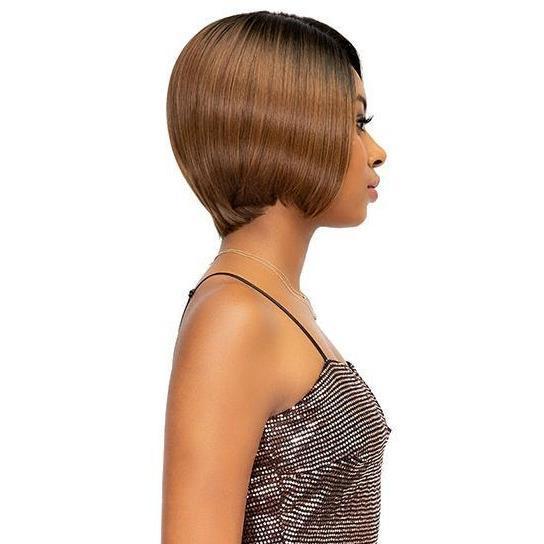 Janet Collection Lace Based Extended Part Synthetic Swiss Lace Front Wig – Eva