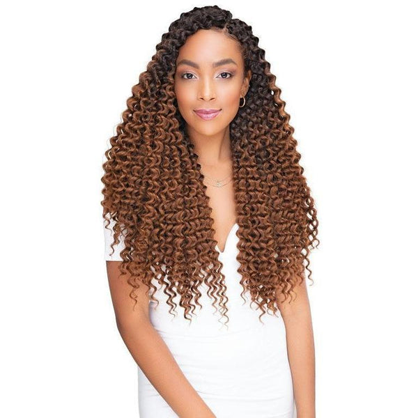 Janet Collection Perm & Natural Texture Synthetic Braids – 2X Peruvian Columbian Curl 18"