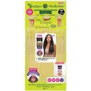 Janet Collection 100% Natural Virgin Remy Human Hair Weave & Closure – Bundle Straight 3PCS + 13" x 4" Temple Lace