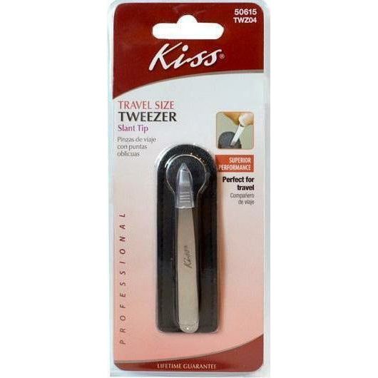 Kiss Travel Size Slant Tip Tweezer – TWZ04