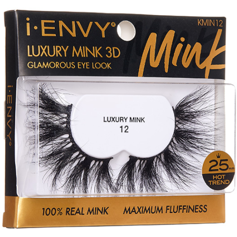 i -ENVY Luxury Mink 3D Lashes - KMIN12