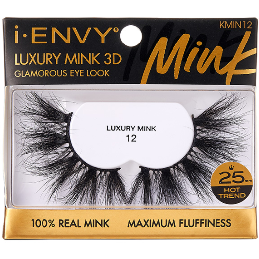 i -ENVY Luxury Mink 3D Lashes - KMIN12