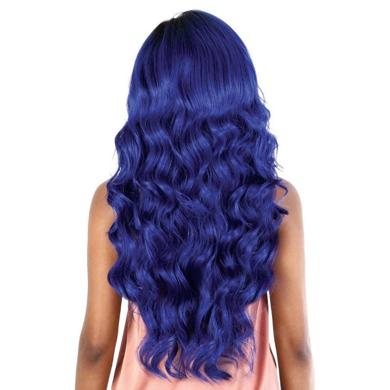 Motown Tress 13" x 7" HD Invisible Fake Scalp Synthetic Lace Frontal Wig - LS137. Audi
