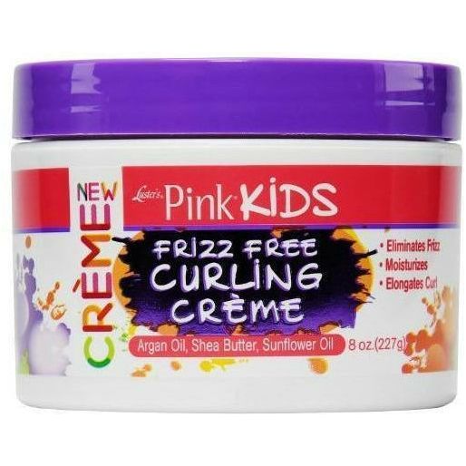 Luster's Pink Kids Frizz Free Curling Creme 8 OZ