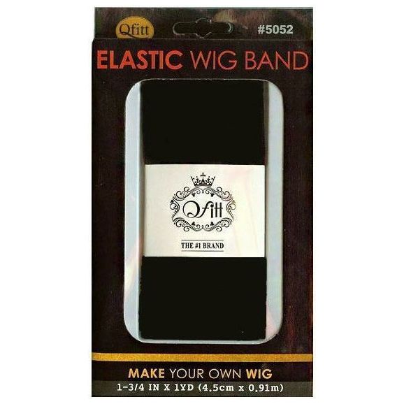 M&M Headgear Qfitt 1 3/4" x 1 Yd Elastic Wig Band,