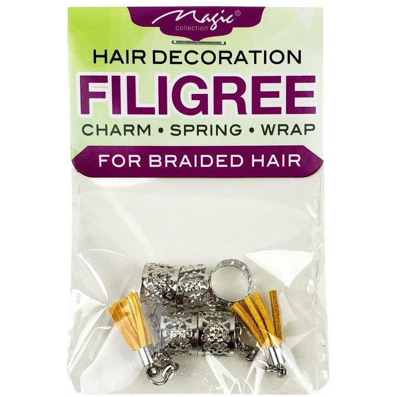 Magic Collection Filigree Tube With Tassel, Assorted