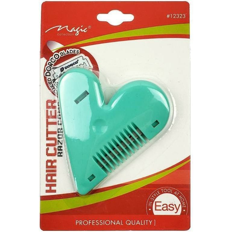Magic Collection Hair Cutter Heart Razor Comb