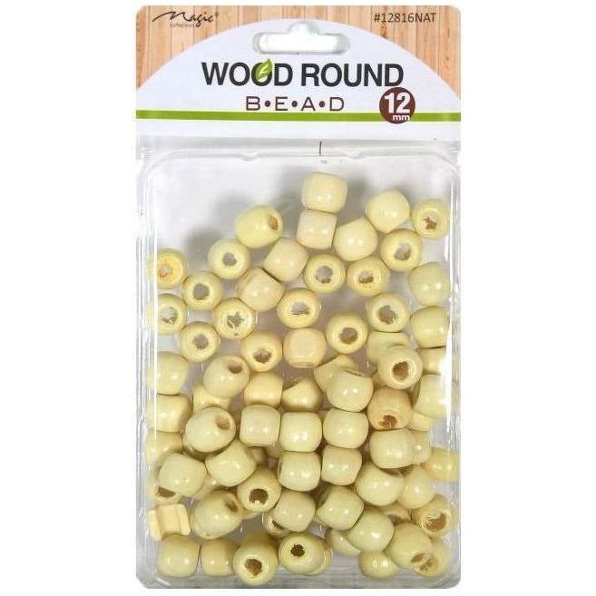 Magic Collection Wood Round Beads