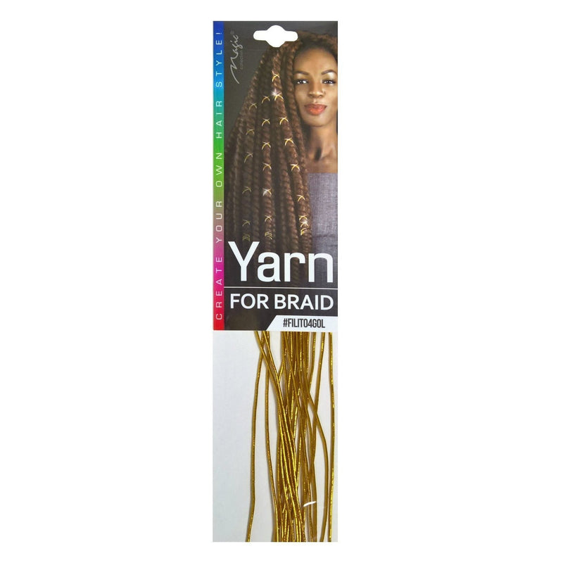Magic Collection Yarn for Braid, Gold