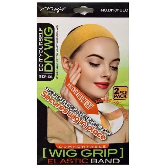 Magic Wig Grip Elastic Band 2PCS #DIY011BLO