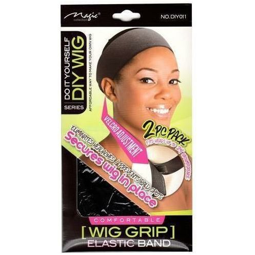 Magic Wig Grip Elastic Band 2PCS #DIY011