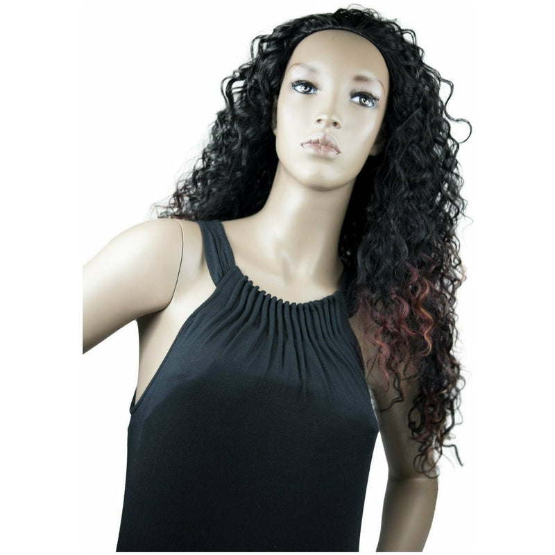 Model Model Synthetic Fullcap Drawstring Half Wig – Paloma