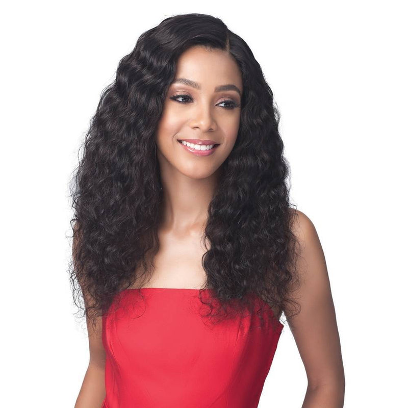 Bobbi Boss 100% Unprocessed Brazilian Virgin Remy Bundle Hair Full Lace Wig - Natural Curl 24" | Black Hairspray