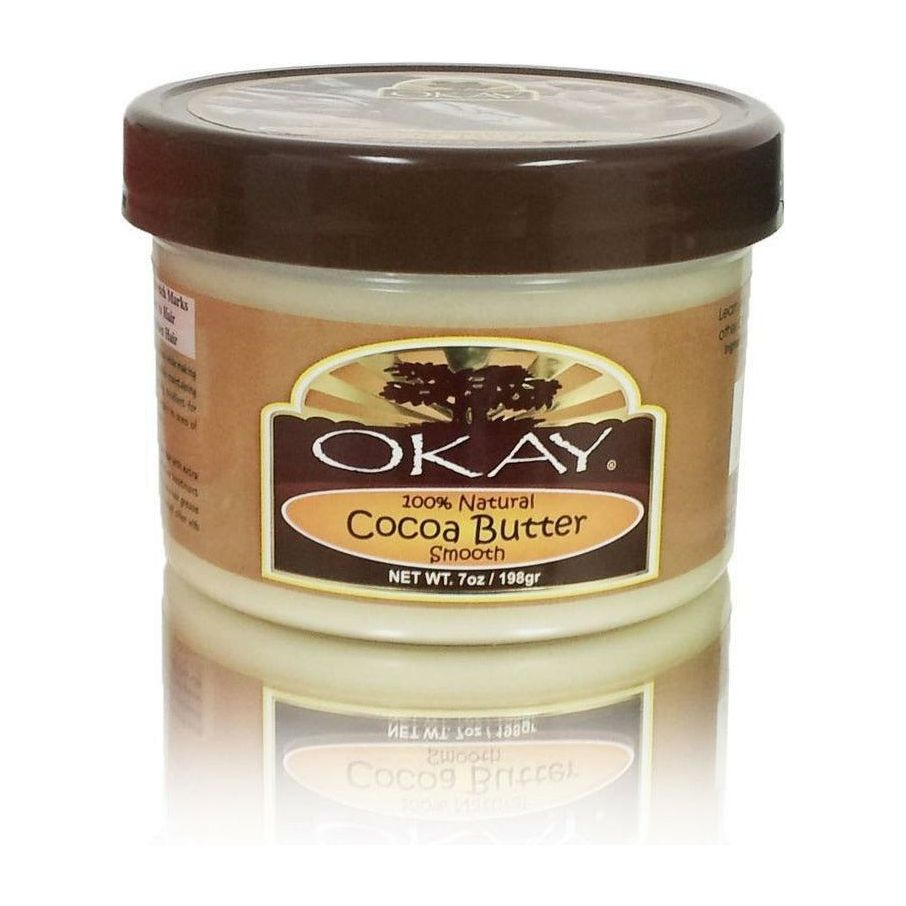 OKAY Cocoa Butter 100% Natural Smooth 7 oz - Skin Care at