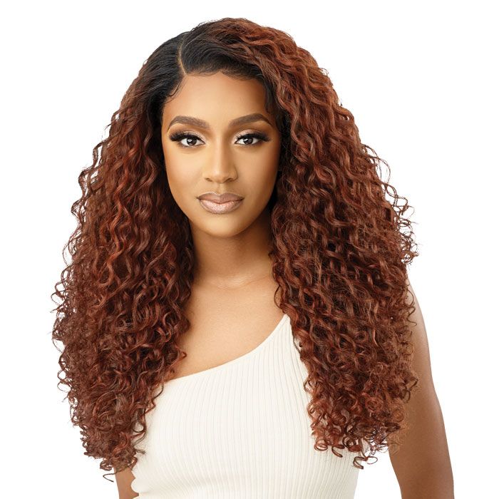 Outre 100% Human Hair Blend 13" x 6" 360 HD Lace Front Wig - Tasira