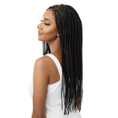 Outre Synthetic Pre-Braided 13" x 4" Lace Frontal Wig - Knotless Triangle Part Braids 26"