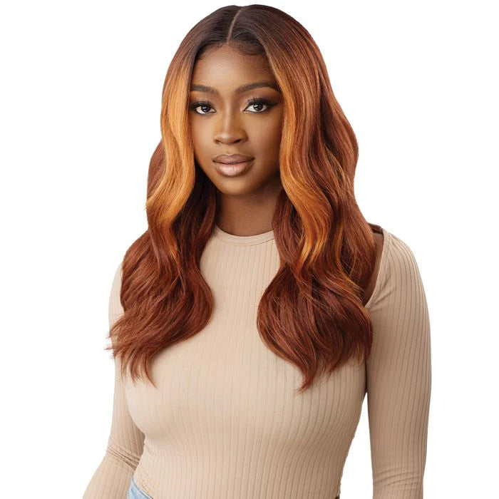 Outre Sleeklay Synthetic Lace Front Wig - Genevive