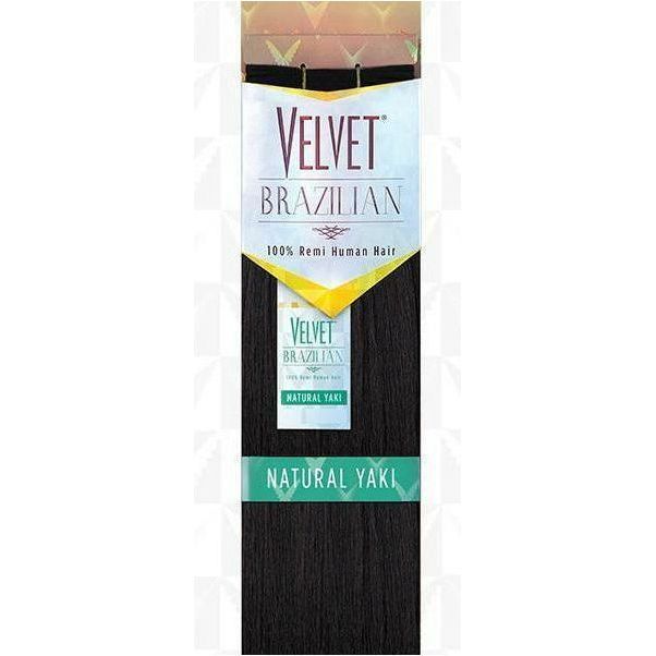 Outre Velvet Brazilian Remi Human Hair Weave – Natural Yaki