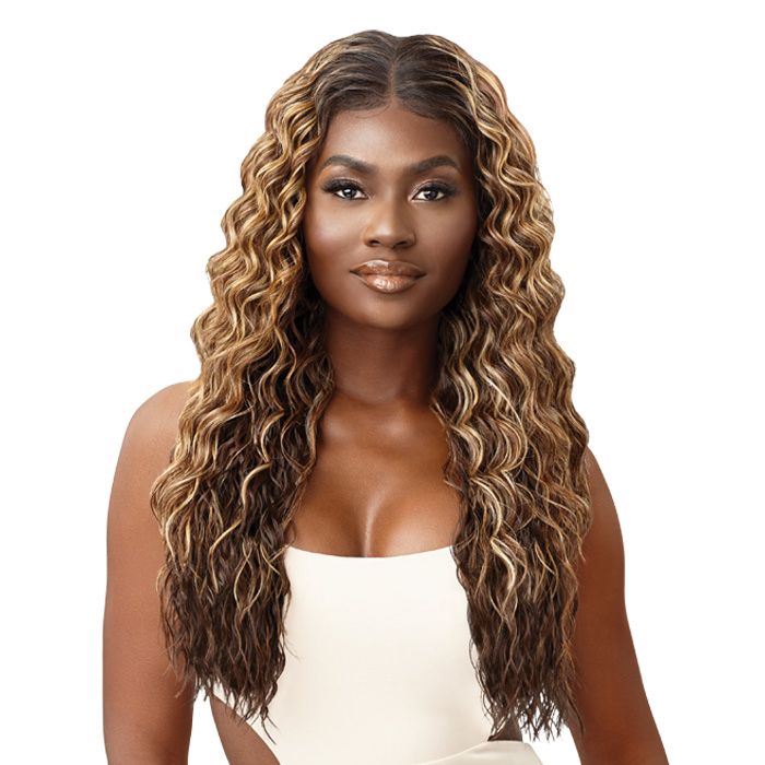 Outre 100% Human Hair Blend 13" x 6" 360 HD Lace Front Wig - Andreina