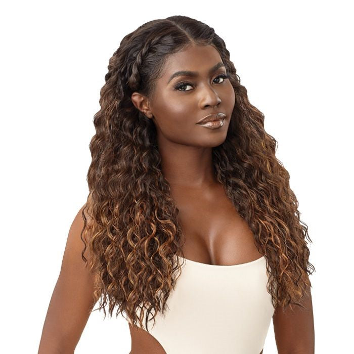 Outre 100% Human Hair Blend 13" x 6" 360 HD Lace Front Wig - Andreina
