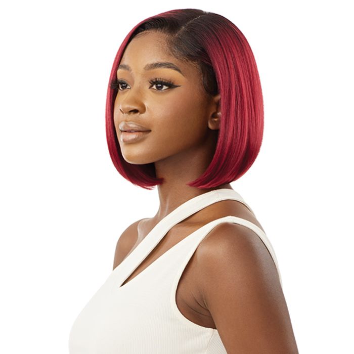 Outre Sleeklay Synthetic Lace Front Wig - Peri
