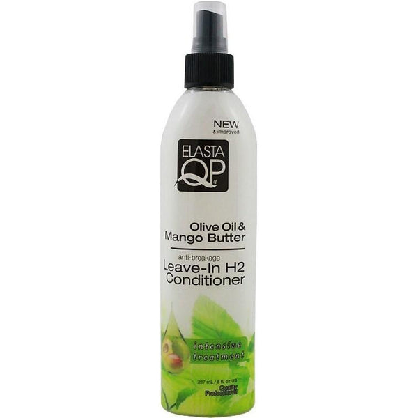 QP Olive Oil & Mango Butter Leave-In H2 Conditioner 8 OZ