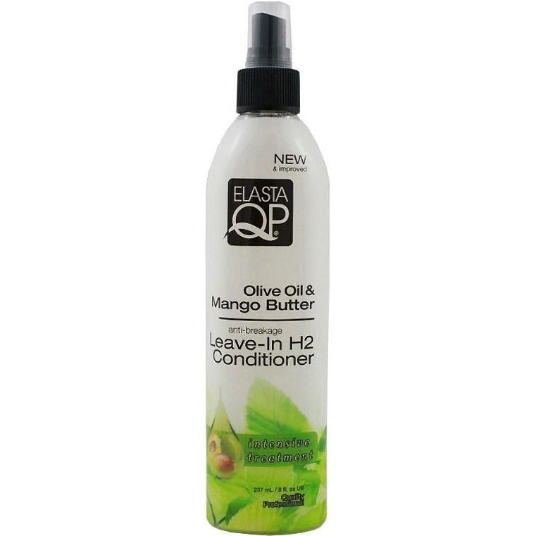 QP Olive Oil & Mango Butter Leave-In H2 Conditioner 8 OZ