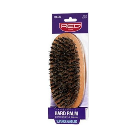 Red by Kiss Hard Palm Boar Bristle Brush