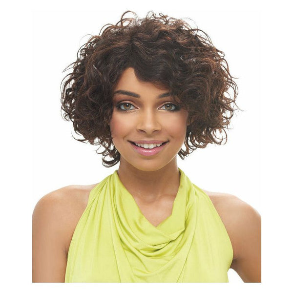 Janet Collection Remy Human Hair Wig – Rose