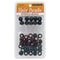 Magic Beauty Collection Disco Sparkle Hair Beads - #WOODMIX-15BLA