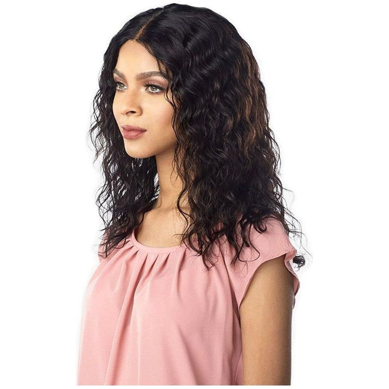 Sensationnel 10A Unprocessed 100% Virgin Human Hair Lace Wig – Natural Wave