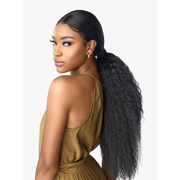 Sensationnel Cloud 9 What Lace? Synthetic Swiss Lace Frontal Wig - Tasia Sleek Ponytail