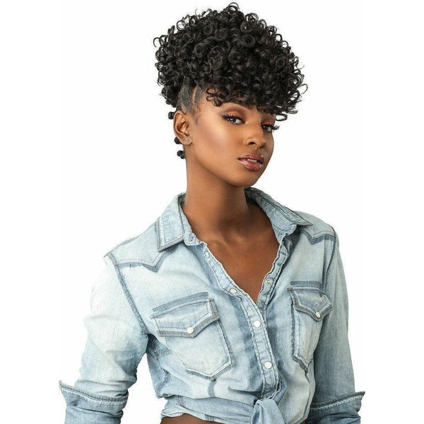 Sensationnel Curls Kinks & Co. Instant Pony Synthetic Drawstring Ponytail – Show Stopper