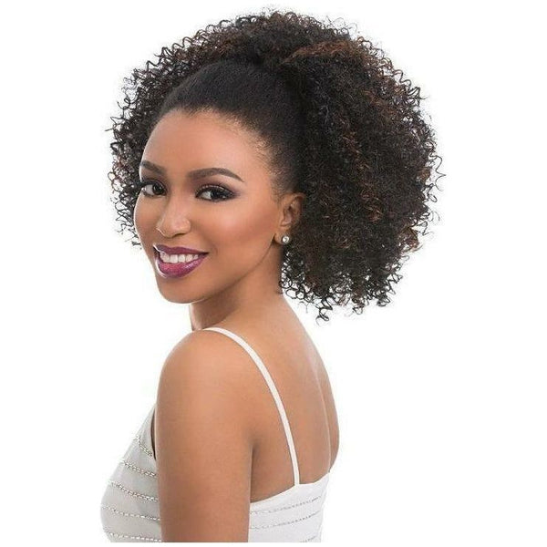 Sensationnel Synthetic Instant Pony Drawstring Ponytail – Natural Afro 18