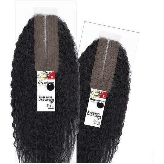 Shake-N-Go Organique MasterMix Synthetic Lace Closure – Super Wave 16"