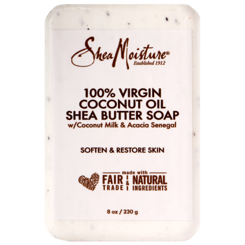 Shea Moisture 100% Virgin Coconut Oil Shea Butter Soap 8 OZ