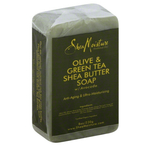 Shea Moisture Olive & Green Tea Shea Butter Soap 8 oz