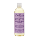 Shea Moisture Lavender & Wild Orchid Bubble Bath & Body Wash w/Shea Butter 16 OZ