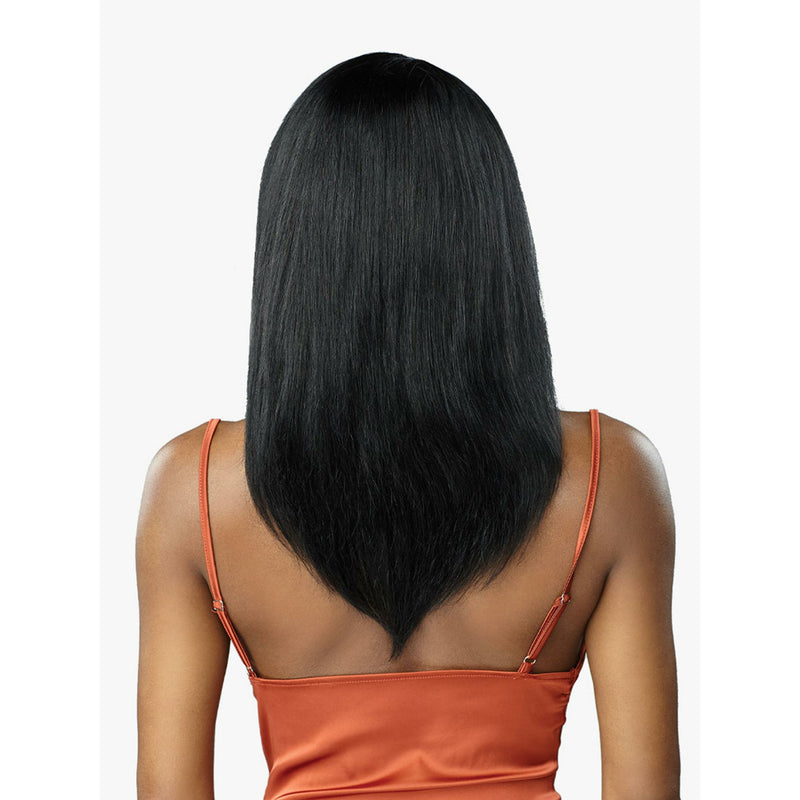 Sensationnel 15A Unprocessed 100% Virgin Human Hair 13" x 4" HD Lace Frontal Wig - Straight 18"