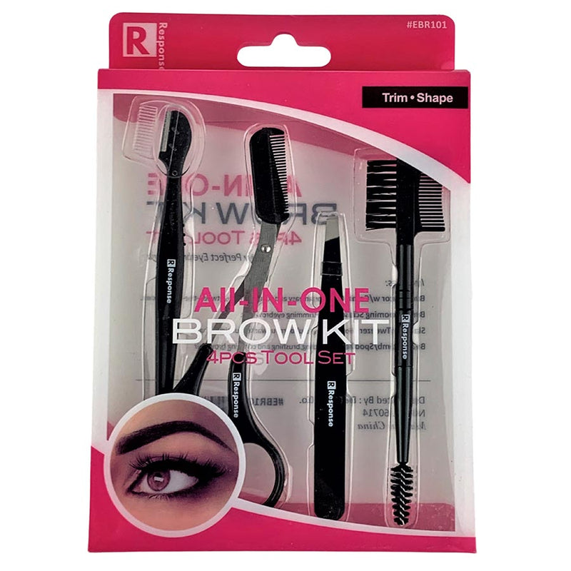 Response All-In-One Brow Kit 4 PCS Tool Set
