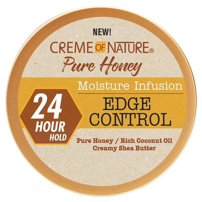 Creme Of Nature Pure Honey Moisture Infusion Edge Control 2.25 OZ