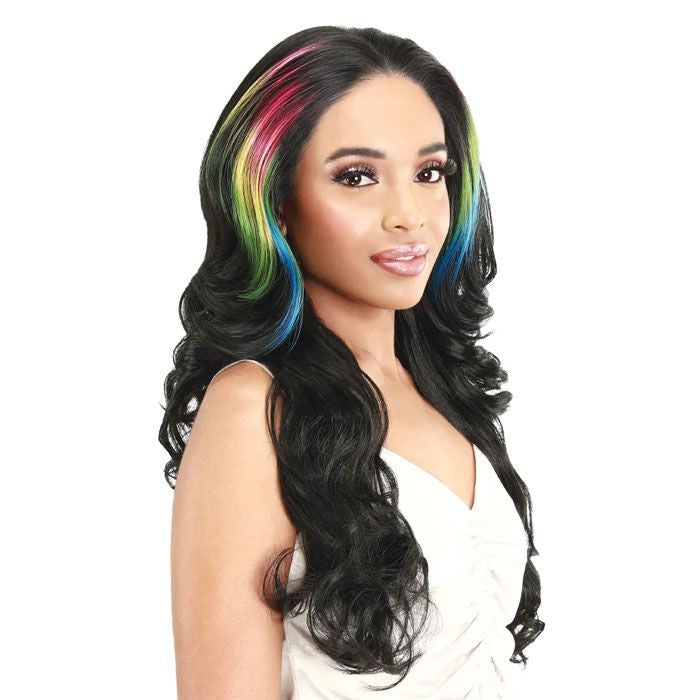 Zury Sis Prime Human Hair Blend 13" X 4" HD Lace Front Wig - PM-FP Lace Nadia